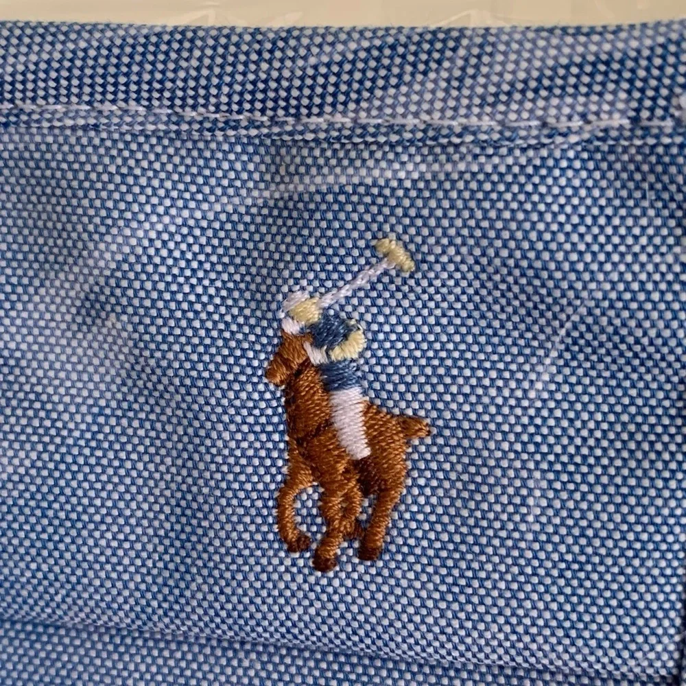 Ralph Lauren embroidered face mask